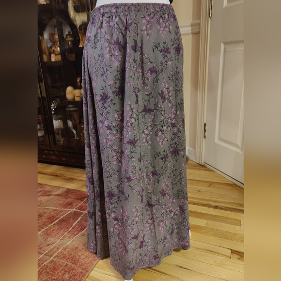 Vintage My Pieces Floral Maxi Skirt - Picture 3 of 7